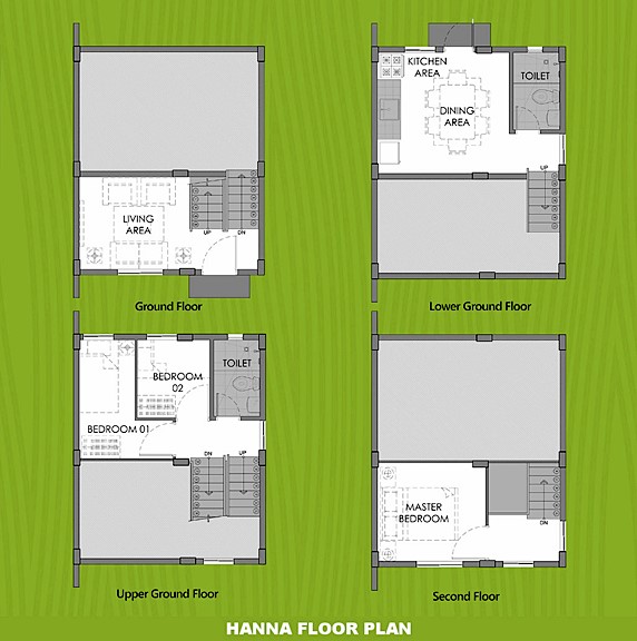 Hanna Floor Plan House and Lot in Silang Cavite